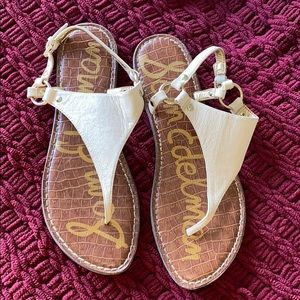 Sam Edelman White Sandals